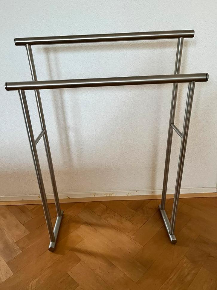 Zack handdoekenrek rvs handdoekenstandaard, Huis en Inrichting, Badkamer | Badtextiel en Accessoires, Zo goed als nieuw, Ophalen