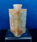 Chinees Jade Cong Vaasje, Ophalen of Verzenden