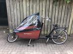 Bakfiets van bakfiets punt nl tweewieler inclusief regenhoe, Ophalen, Gebruikt, 2 kinderen