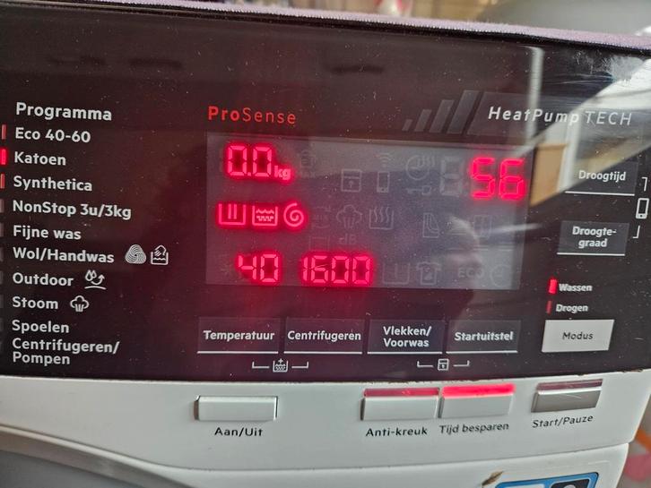 Wasmachine 9 kg / droger in 1, Witgoed en Apparatuur, Wekkers, Zo goed als nieuw, Ophalen