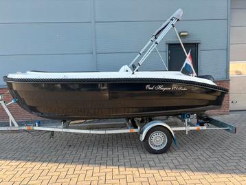 Oudhuijzer 471 sloep + 15 pk Tohatsu efi + kantelttailer beschikbaar voor biedingen