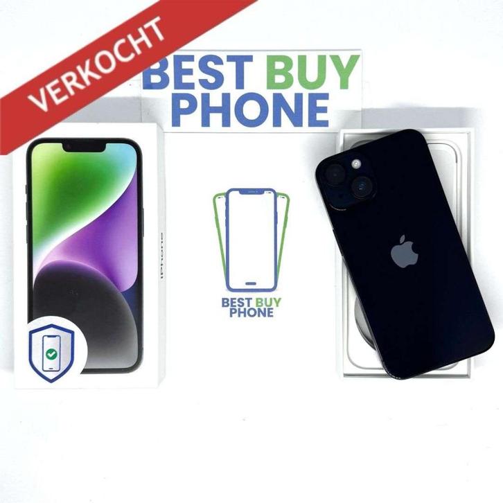 iPhone 14 Plus 128GB zwart /krasvrij /98% batt /garantie, Telecommunicatie, Mobiele telefoons | Apple iPhone, Zo goed als nieuw