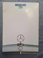 Brochure MERCEDES-BENZ 220D - 1968 PT., Ophalen of Verzenden, Mercedes