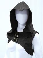 Middeleeuwse leren mantel cape capuchon cosplay kleding, Verzenden, Nieuw, Historisch, Kleding