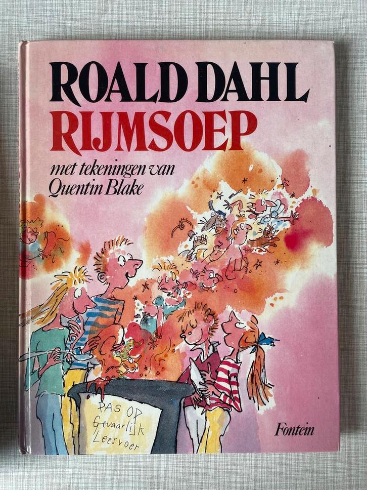 Roald Dahl - Rijmsoep, Boeken, Kinderboeken | Jeugd | onder 10 jaar, Gelezen, Sprookjes, Ophalen of Verzenden