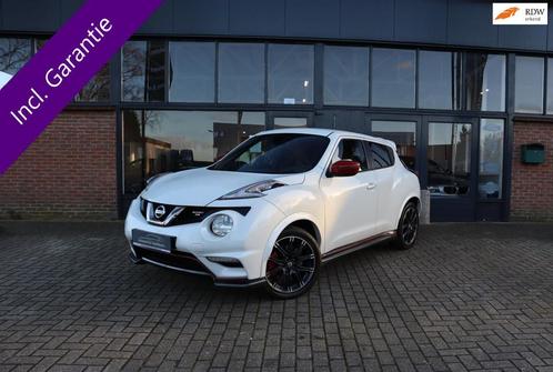 Nissan Juke 1.6 DIG-T Nismo RS, 4X4, Parelmoer wit Dealer on, Auto's, Nissan, Bedrijf, Te koop, Juke, 4x4, ABS, Achteruitrijcamera