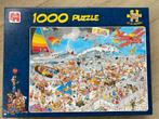 Jumbo Jan van Haasteren - Strand - 1000 stukjes, Ophalen of Verzenden, 500 t/m 1500 stukjes, Zo goed als nieuw, Legpuzzel