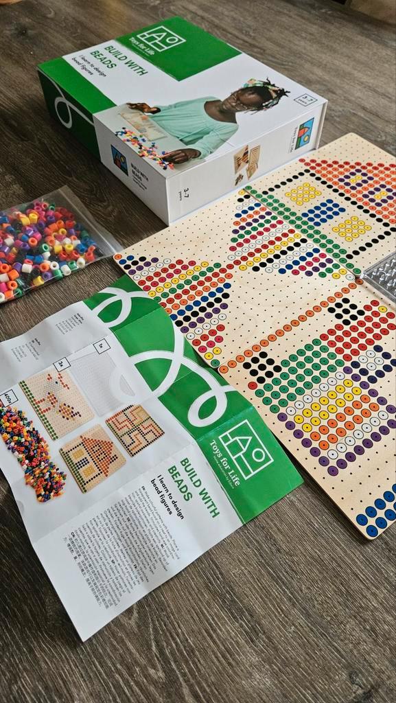 Toys for Life - Bouwen met Kralen, Kinderen en Baby's, Speelgoed | Educatief en Creatief, Nieuw, Knutselen, Bouwen, Ophalen of Verzenden
