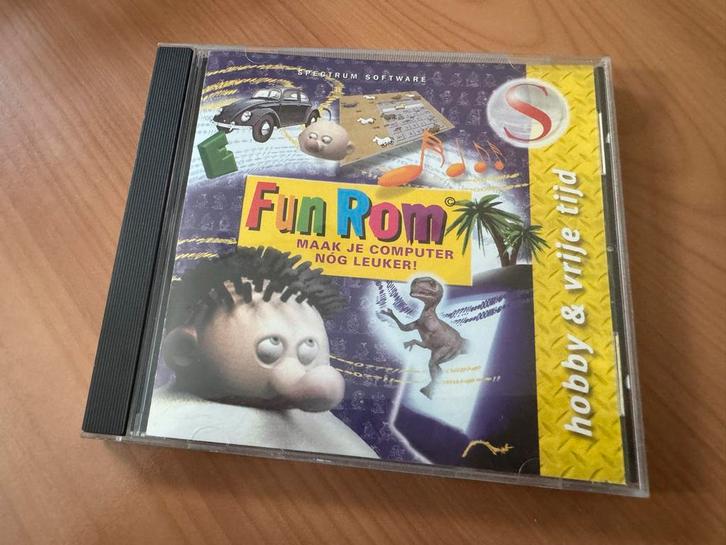 Fun Rom CD-Rom - Maak je computer leuker!, Computers en Software, Vintage Computers, Ophalen of Verzenden