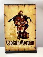 Captain Morgan metalen reclamebord (Old Look), Verzamelen, Merken en Reclamevoorwerpen, Reclamebord, Nieuw, Ophalen of Verzenden