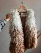 Warme bodywarmer met fake bont - dip dye effect, Ophalen of Verzenden, Zo goed als nieuw, Maat 38/40 (M)