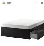 Brimnes bed ikea 1.80 x 2.00 m, Tweepersoons, Ophalen of Verzenden, Zo goed als nieuw, 180 cm