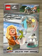 Jurassic World LEGO Magazine Met Dr. Ellie Sattler (Nieuw), Kinderen en Baby's, Speelgoed | Duplo en Lego, Ophalen of Verzenden