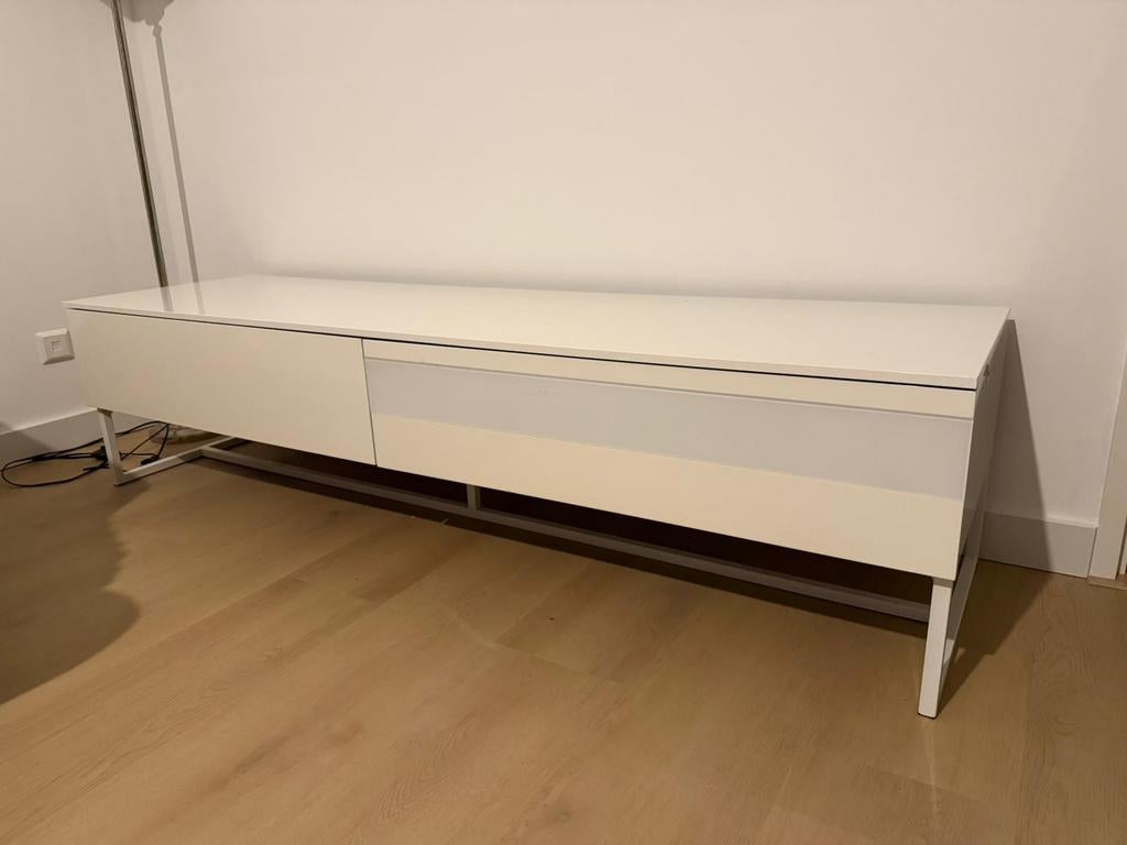 Zo goed als nieuwe TV meubel van Sanders Meubel, Huis en Inrichting, Kasten | Televisiemeubels, 150 tot 200 cm, Ophalen of Verzenden