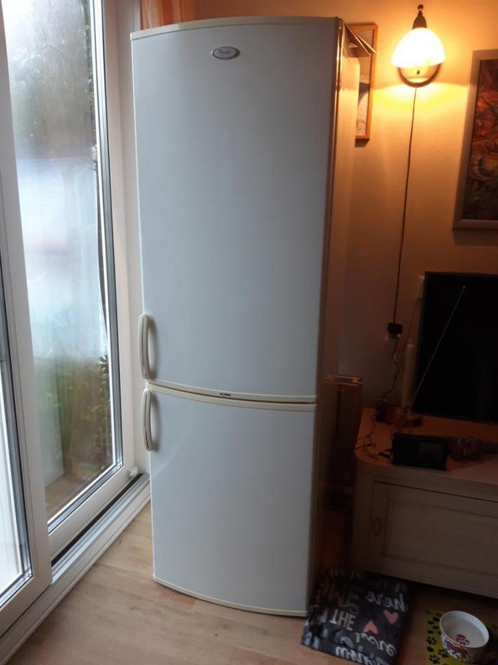 Koelkast met vriezer, Witgoed en Apparatuur, Koelkasten en IJskasten, Gebruikt, Met aparte vriezer, 200 liter of meer, 160 cm of meer