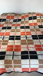 Vintage jaren 60 wollen deken, Huis en Inrichting, Woonaccessoires | Plaids en Woondekens, Ophalen of Verzenden, Zo goed als nieuw