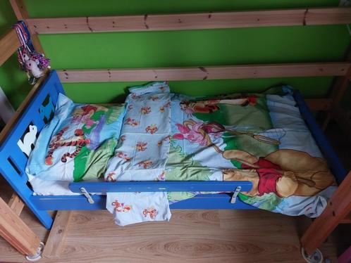 Peuterbed van IKEA (kritter), Kinderen en Baby's, Kinderkamer | Bedden, Gebruikt, 140 tot 160 cm, 70 tot 85 cm, Lattenbodem, Matras
