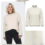 Off-white trui Carchick van Only Carmakoma Maat 50/52 L, O, O, Trui of Vest, Nieuw