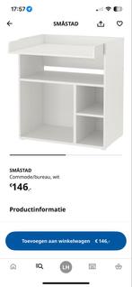 Ikea Smastad commode/bureau - wit, Ophalen, Gebruikt, 50 tot 70 cm