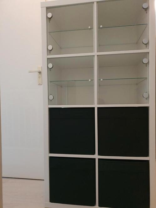 Ikea Kallax, Huis en Inrichting, Kasten | Vitrinekasten, Gebruikt, 100 tot 150 cm, 50 tot 100 cm, 25 tot 50 cm, Met lade(s), Met deur(en)