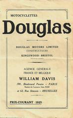 Douglas 1925 prijscourant folder motor, Overige merken