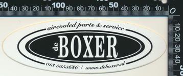 Sticker: De Boxer - Aircooled parts and service