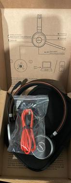Jabra Evolve 65 MS Stereo NIEW, Audio, Tv en Foto, Koptelefoons, Overige merken, Op oor (supra aural), Bluetooth, Zo goed als nieuw