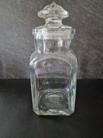 Mooie oude brocante glazen snoeppot, Antiek en Kunst, Ophalen of Verzenden