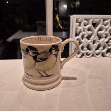 Emma Bridgewater mok 0.5 1/2 pt Blue Tit nieuw  beschikbaar voor biedingen