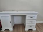 Klassiek/landelijk/vintage wit Bureau, Huis en Inrichting, Bureaus, Ophalen of Verzenden, Zo goed als nieuw, Bureau