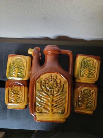 Griekse Terracotta & Keramische Set - Vintage Decoratie beschikbaar voor biedingen