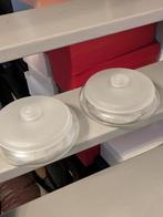 2 glazen koektrommel Leerdam Copier, Ophalen