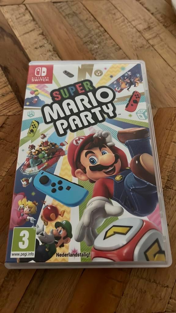 Super Mario Party Nintnedo Switch 1, Spelcomputers en Games, Games | Nintendo Switch, Zo goed als nieuw, Overige genres, 3 spelers of meer