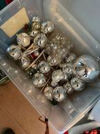 Kerstballen 75 stuks in allerlei maten zilverkleur, Diversen, Kerst, Ophalen, Nieuw