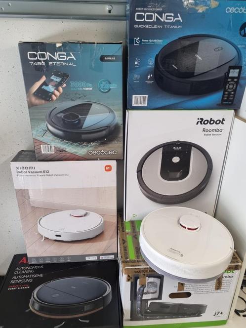 Robotstofzuiger-Roomba-Cecotec-Aeg-Dreame-Xiaomi ZGAN, Witgoed en Apparatuur, Stofzuigers, Zo goed als nieuw, Robotstofzuiger