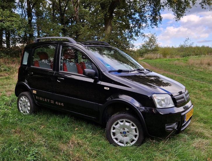 Fiat Panda 1.2 4X4 Climbing met airco & open dak, Auto's, Fiat, Particulier, Panda, 4x4, ABS, Airbags, Airconditioning, Centrale vergrendeling