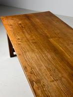 Kloostertafel eettafel eiken landelijk 250cm, Huis en Inrichting, Tafels | Eettafels, Eikenhout, 200 cm of meer, Zo goed als nieuw