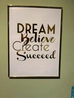 Poster, Ophalen of Verzenden, Zo goed als nieuw