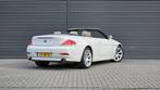 BMW 645CI 4.4 V8 Cabrio 97dkm 333PK Youngtimer Logic7|adapti, Auto's, Automaat, Cabriolet, 4 stoelen, Wit