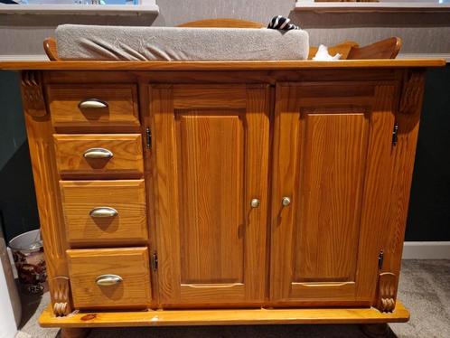 Commode met eventueel kast en ledikantje, Kinderen en Baby's, Kinderkamer | Commodes en Kasten, Gebruikt, 90 tot 105 cm, 100 cm of meer