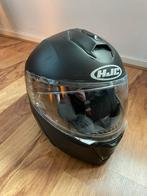 HJC motorhelm maat L, inclusief communicatie set, Motoren, L, HJC, Tweedehands, Integraalhelm