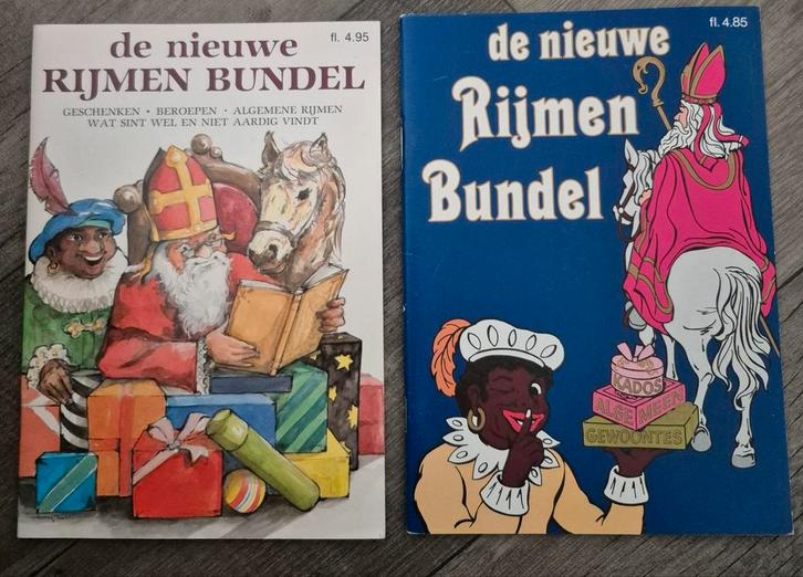 Twee oude Sinterklaas rijmenbundels, Boeken, Kinderboeken | Jeugd | onder 10 jaar, Sprookjes, Ophalen