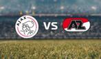 2 tickets naast elkaar ring 1 rij 1 Ajax - AZ, Tickets en Kaartjes, Sport | Voetbal, Losse kaart, Twee personen, Oktober