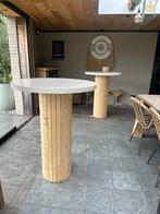 Unieke bartafels, Huis en Inrichting, Tafels | Statafels, Ophalen, Zo goed als nieuw