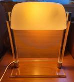 Mooie vintage bankiers bureaulamp, Huis en Inrichting, Lampen | Tafellampen, Ophalen of Verzenden, Zo goed als nieuw, Glas, Minder dan 50 cm
