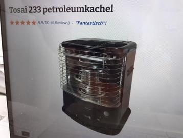 Petroleum kachel Tosai 233 2.2 kWat  nieuw beschikbaar voor biedingen