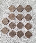 TE KOOP! 14 Munten 5c van Nederlandse Antillen uit 1975!, Ophalen of Verzenden, Koningin Juliana, 5 cent, Setje