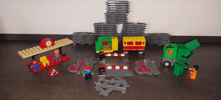 duplo trein, Kinderen en Baby's, Speelgoed | Duplo en Lego, Gebruikt, Duplo, Ophalen of Verzenden