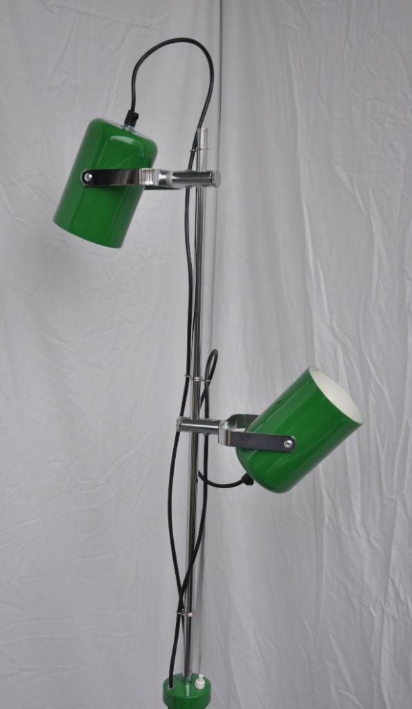 Anvia | design lamp | vintage vloerlamp | lamp | Groen | BLF, Huis en Inrichting, Lampen | Vloerlampen, Zo goed als nieuw, 150 tot 200 cm