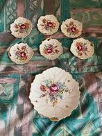 Cakeset peritfourset met bloemen rozen 7 delig, Ophalen of Verzenden, Zo goed als nieuw, Overige stijlen